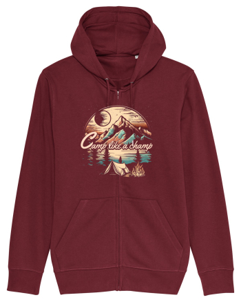 pentru camping - Camp like a champ Burgundy