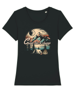 pentru camping - Camp like a champ Tricou mânecă scurtă guler larg fitted Damă Expresser