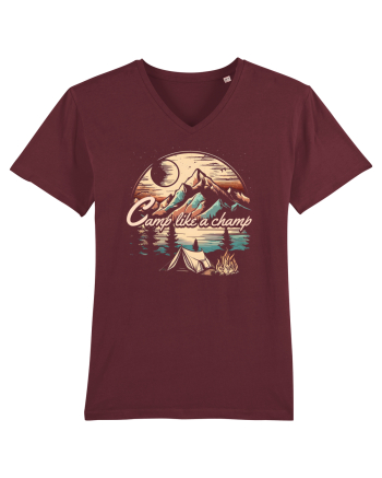 pentru camping - Camp like a champ Burgundy