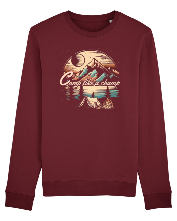 pentru camping - Camp like a champ Burgundy