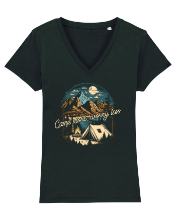 pentru camping - Camp more worry less Black