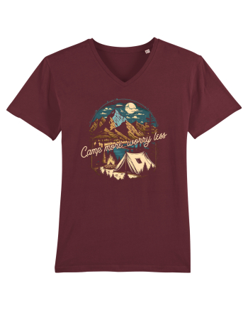 pentru camping - Camp more worry less Burgundy