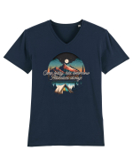 pentru camping - Camp today hike tomorrow adventure always Tricou mânecă scurtă guler V Bărbat Presenter