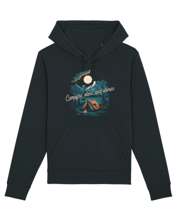 pentru camping - Campfire stars and stories Black