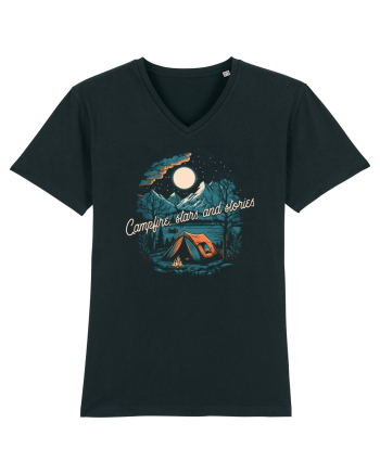 pentru camping - Campfire stars and stories Black
