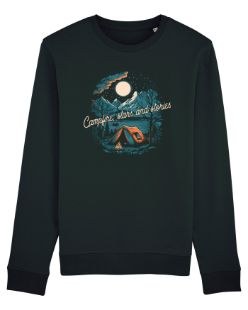 pentru camping - Campfire stars and stories Black