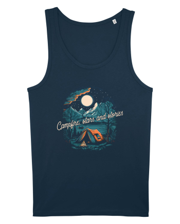 pentru camping - Campfire stars and stories Navy