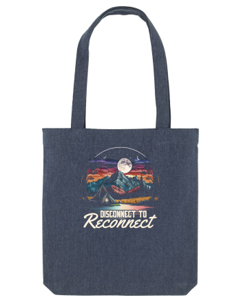 pentru camping - Disconnect to reconnect Midnight Blue