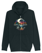pentru camping - Explore dream discover Hanorac cu fermoar Unisex Connector