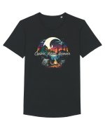 pentru camping - Explore dream discover Tricou mânecă scurtă guler larg Bărbat Skater
