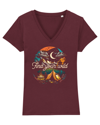 pentru camping - Find your wild Burgundy