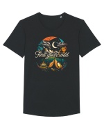 pentru camping - Find your wild Tricou mânecă scurtă guler larg Bărbat Skater