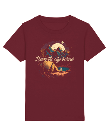pentru camping - Leave the city behind Burgundy
