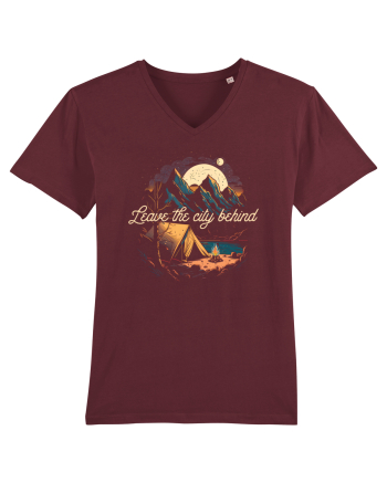 pentru camping - Leave the city behind Burgundy