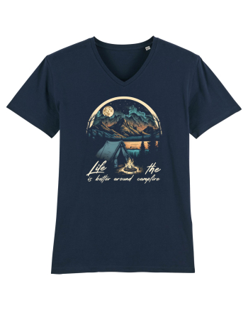 pentru camping - Life is better around the campfire French Navy