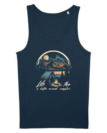 pentru camping - Life is better around the campfire Navy