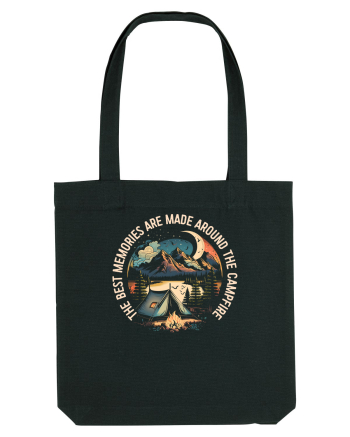 pentru camping - The best memories are made around the campfire Black