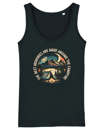 pentru camping - The best memories are made around the campfire Black