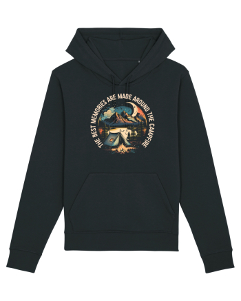pentru camping - The best memories are made around the campfire Black