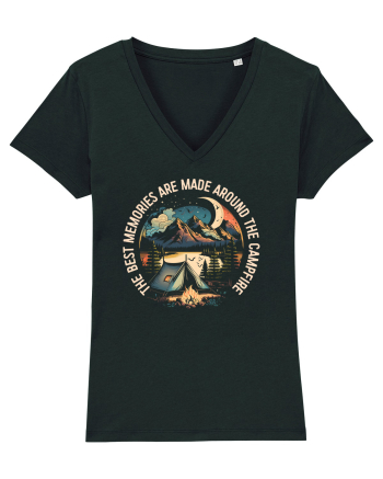pentru camping - The best memories are made around the campfire Black