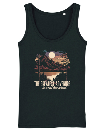 pentru camping - The greatest adventure is what lies ahead Black