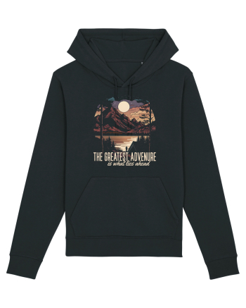 pentru camping - The greatest adventure is what lies ahead Black