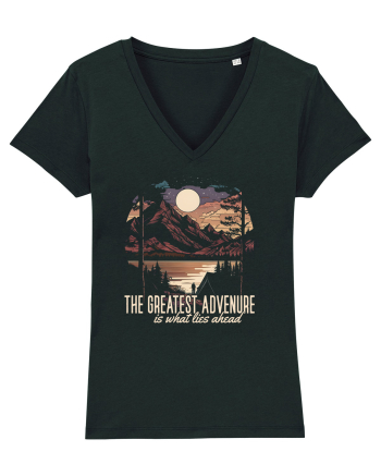 pentru camping - The greatest adventure is what lies ahead Black
