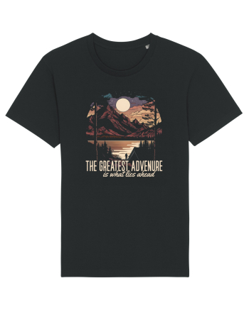 pentru camping - The greatest adventure is what lies ahead Black
