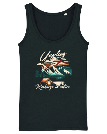 pentru camping - Unplug and recharge in nature Black