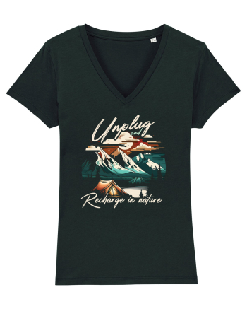 pentru camping - Unplug and recharge in nature Black