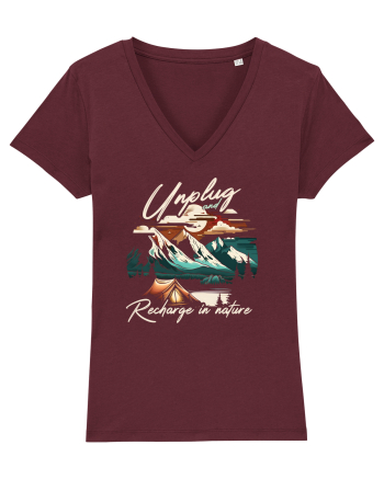 pentru camping - Unplug and recharge in nature Burgundy