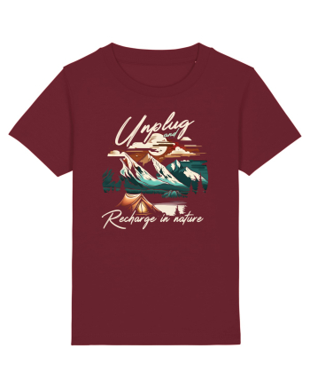 pentru camping - Unplug and recharge in nature Burgundy