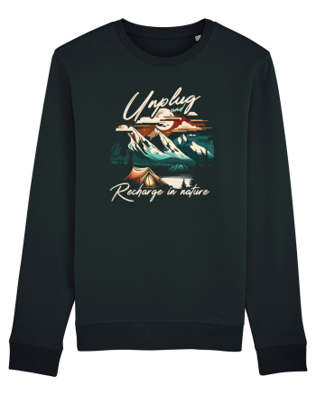 pentru camping - Unplug and recharge in nature Black