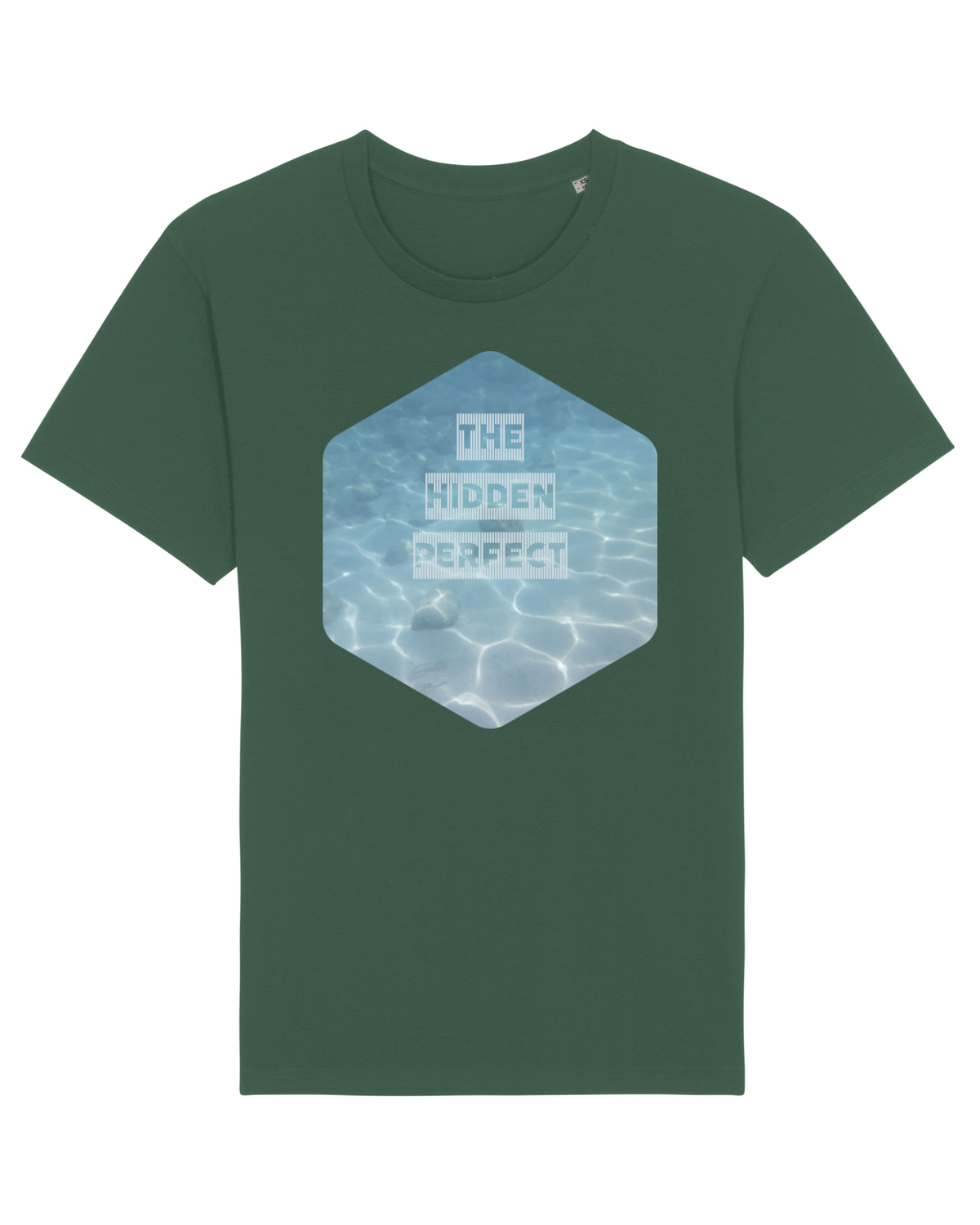 Tricou mânecă scurtă Unisex Rocker Bottle Green