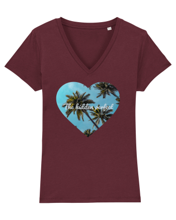 Vacation mood exotic Burgundy