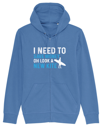 I need to save money oh look a new kite Bright Blue
