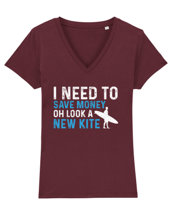 I need to save money oh look a new kite Burgundy