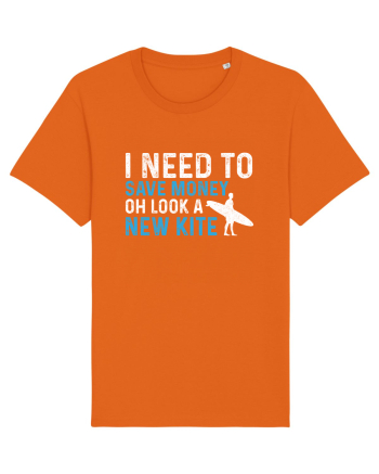 I need to save money oh look a new kite Bright Orange