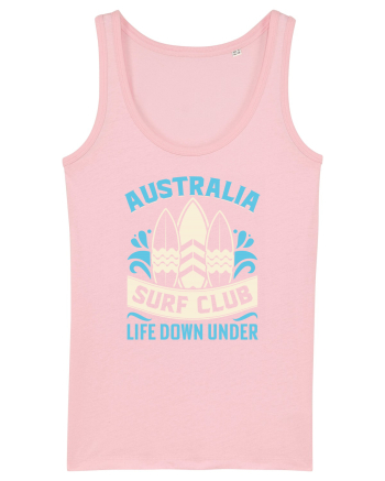 Australia Surf Club Life Down Under Cotton Pink