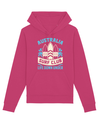 Australia Surf Club Life Down Under Raspberry