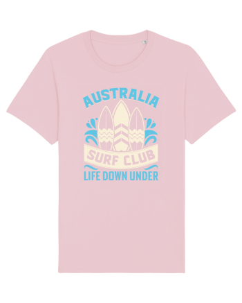 Australia Surf Club Life Down Under Cotton Pink