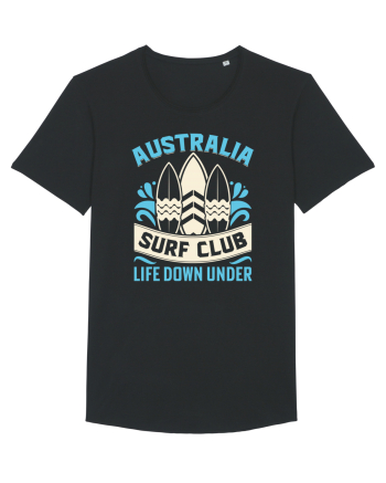 Australia Surf Club Life Down Under Black