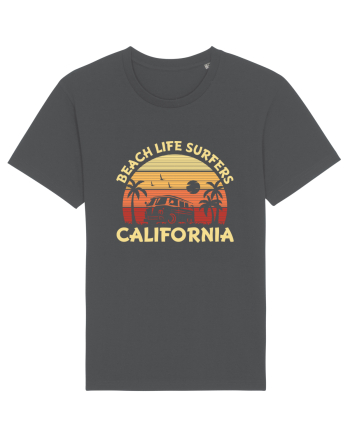Beach Life Surfers California Anthracite