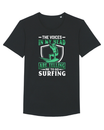 The voices in my head are telling me to go surfing Black