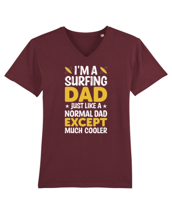I'm a surfing dad just like a normal dad except much cooler Burgundy