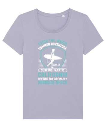 Catch the waves summer adventure surfing fanatic California Lavender