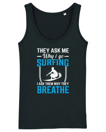 They Ask Me Why I Go Surfing I Ask Them Why They Breathe Black