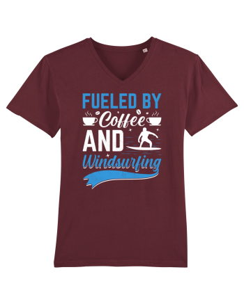 Fueled By Coffee And Windsurfing Burgundy