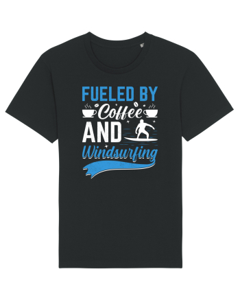Fueled By Coffee And Windsurfing Black