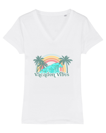 Vacation Vibes White